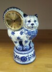Часы каминные «Кот» авт. С.Алехин