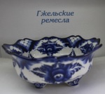 Салатник «Роза на ножках»